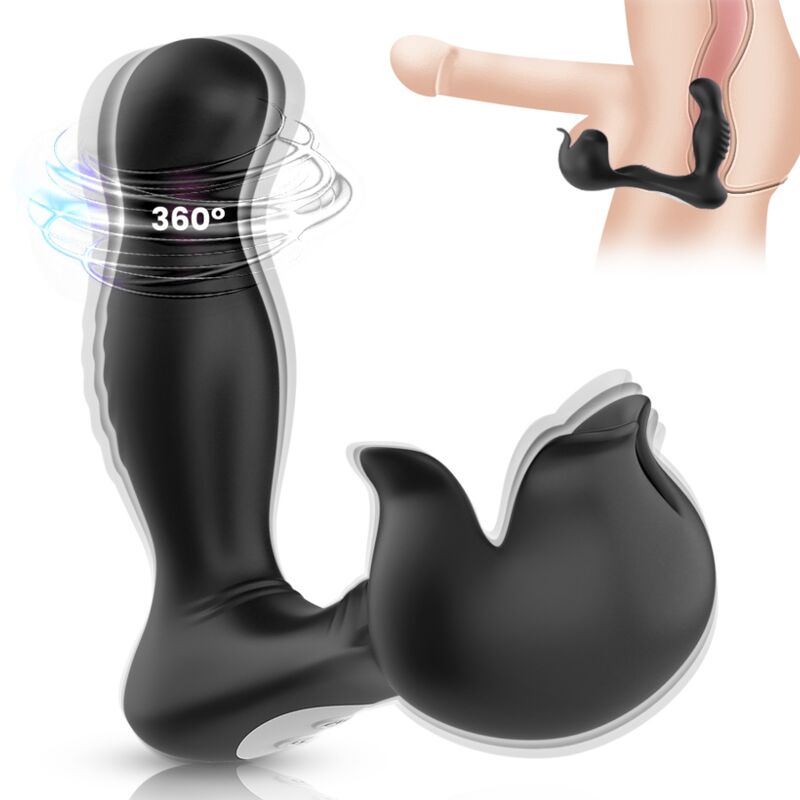 Vibromasseur Anal Armony Surround Stimulateur Noir - Armony