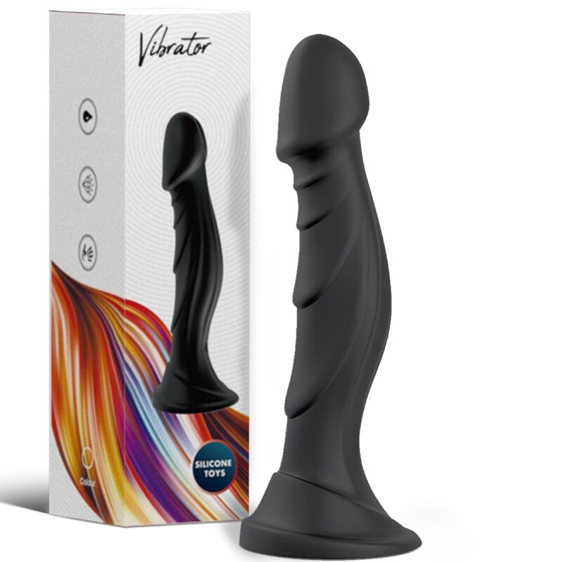Gode Vibrateur & Plug Anal Télécommandé Noir - Armony