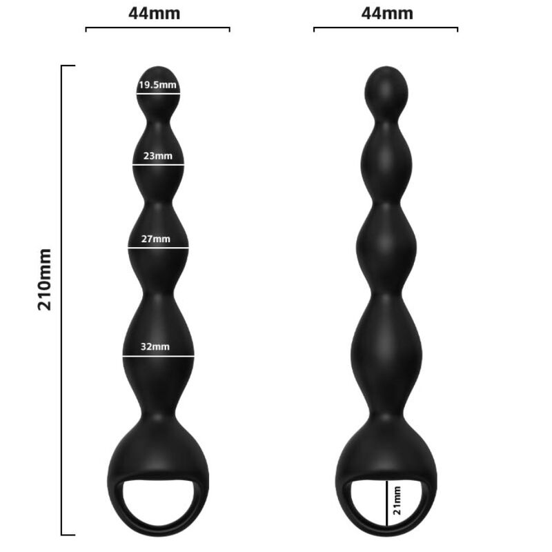 Plug Anal Vibrant Armony Doigt Noir 9 Modes - Armony