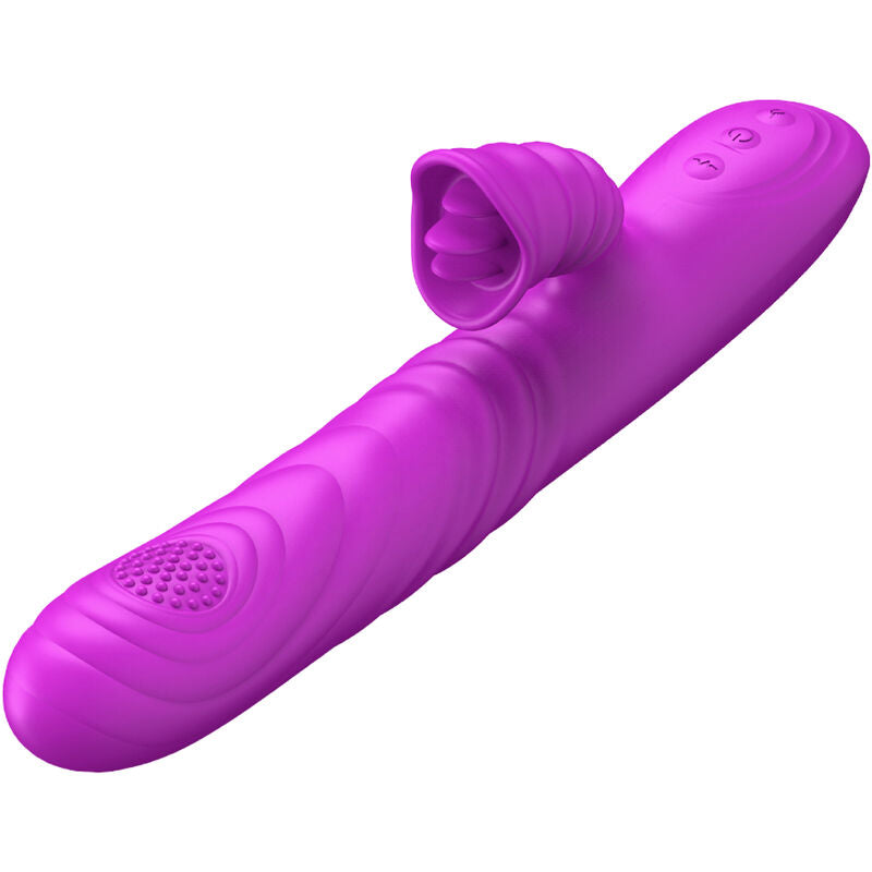 Vibromasseur Multifonction Angelia Chauffant Violet - Armony - Armony