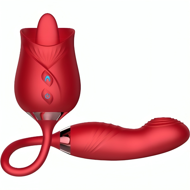 Vibromasseur Clitoridien Delight Flower Rouge - Armony