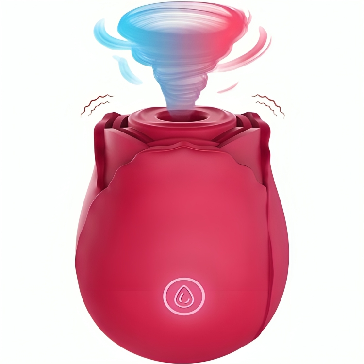 Stimulateur Clitoridien Delight Flower Rouge - Armony