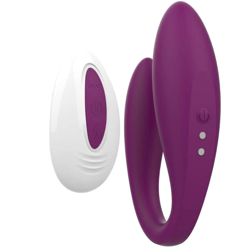 Stimulateur Couple Kitty Violet avec Télécommande - Armony - Armony