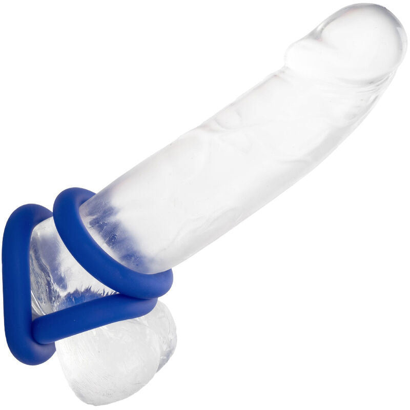 Anneaux Péniens Admiral Ensemble 3 Tailles Bleu - CalExotics