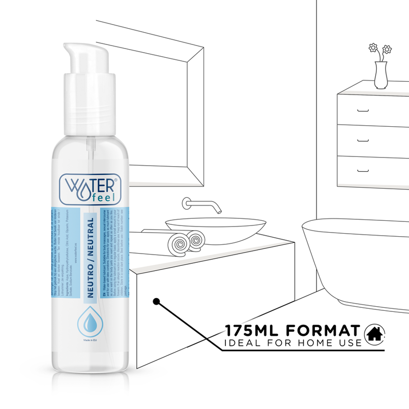 Lubrifiant naturel à base d'eau Waterfeel 175 ml - Waterfeel - WATERFEEL