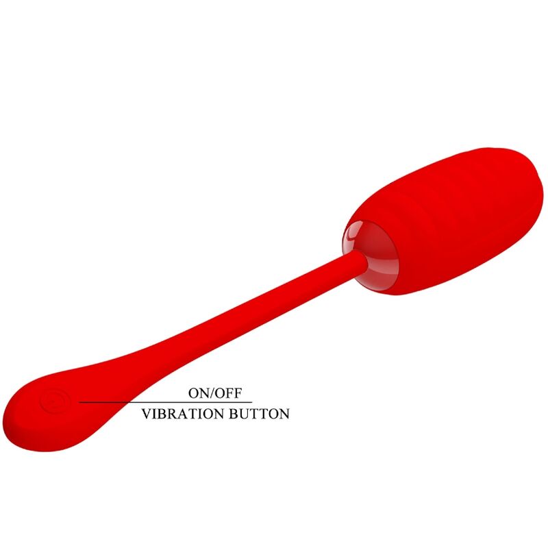 Oeuf Vibrant Pretty Love Rechargeable Rouge - Pretty Love