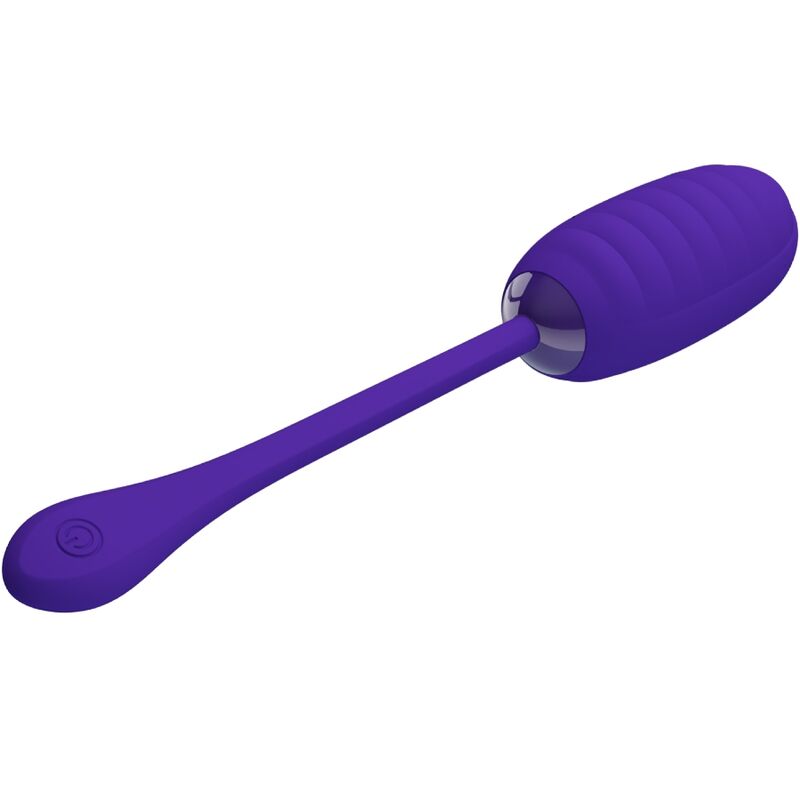 Oeuf Vibrant Rechargeable Silicone Violet - Pretty Love