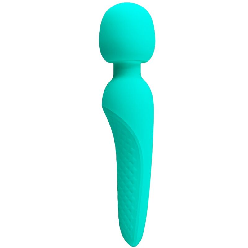 Masseur Vibrant Meredith Vert Aqua - Pretty Love