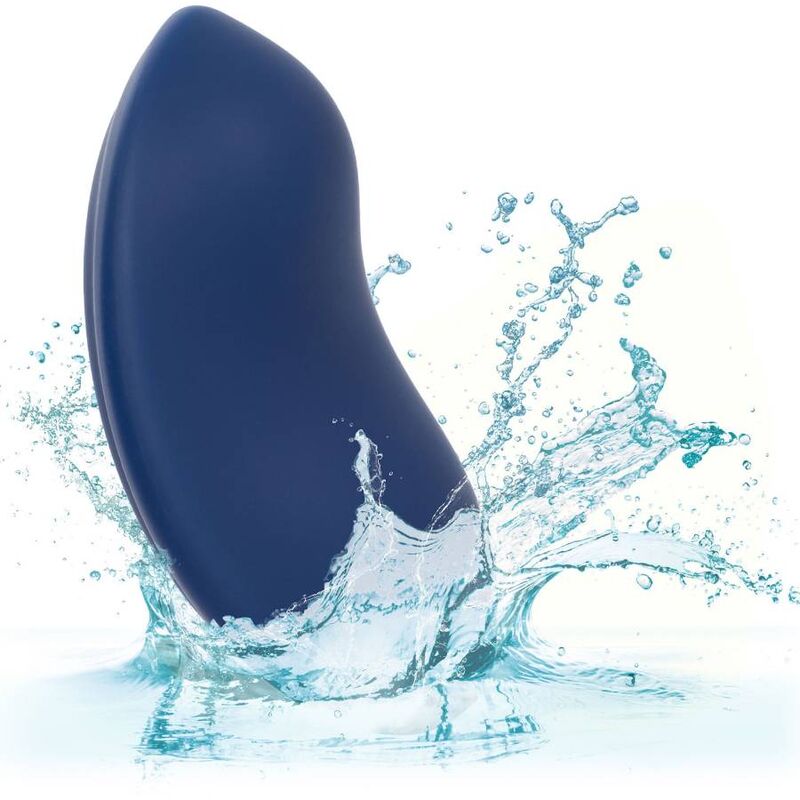 Stimulateur Cashmere Velvet Curve Bleu - CalExotics