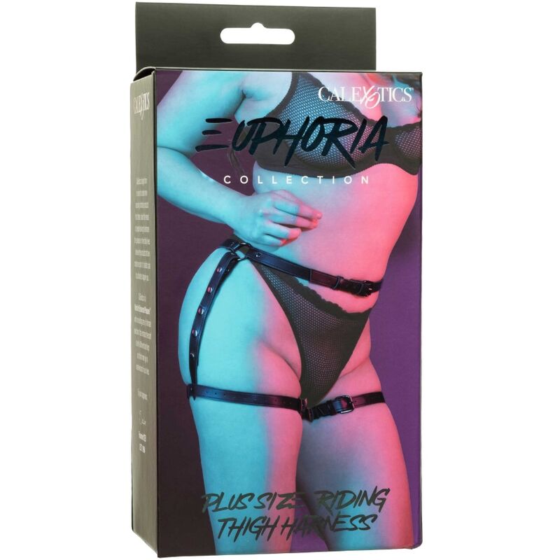Harnais de Cuisse Euphoria Multi Chaînes Grande Taille - CalExotics
