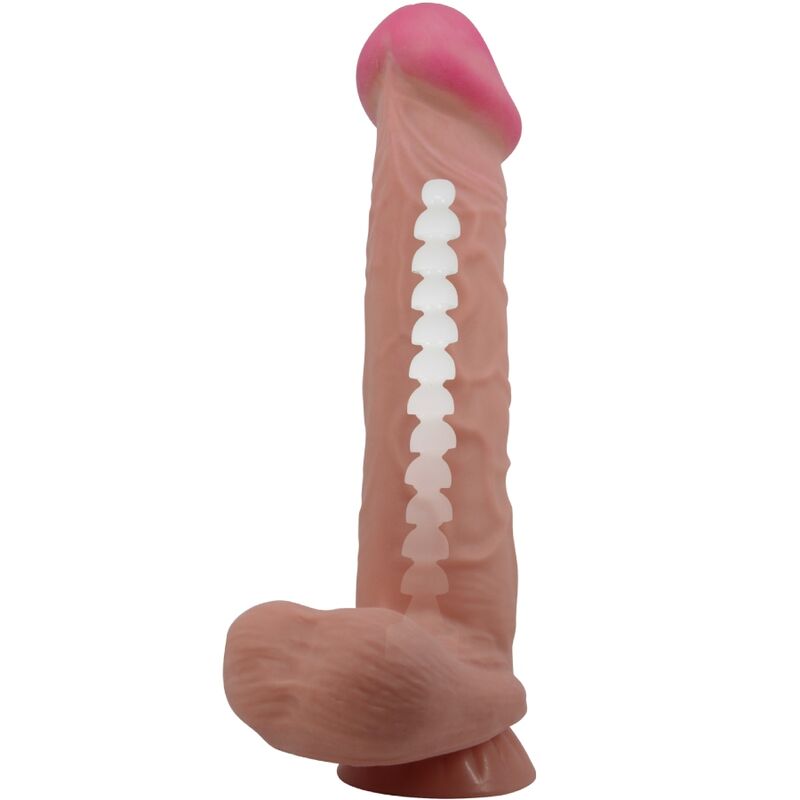 Gode XXL Ultra-Réaliste Marron 26cm Ventouse - Pretty Love