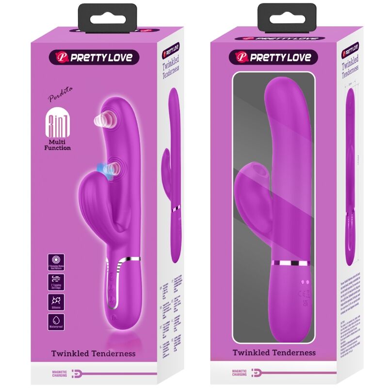 Vibromasseur Rabbit Pretty Love Violet - Pretty Love