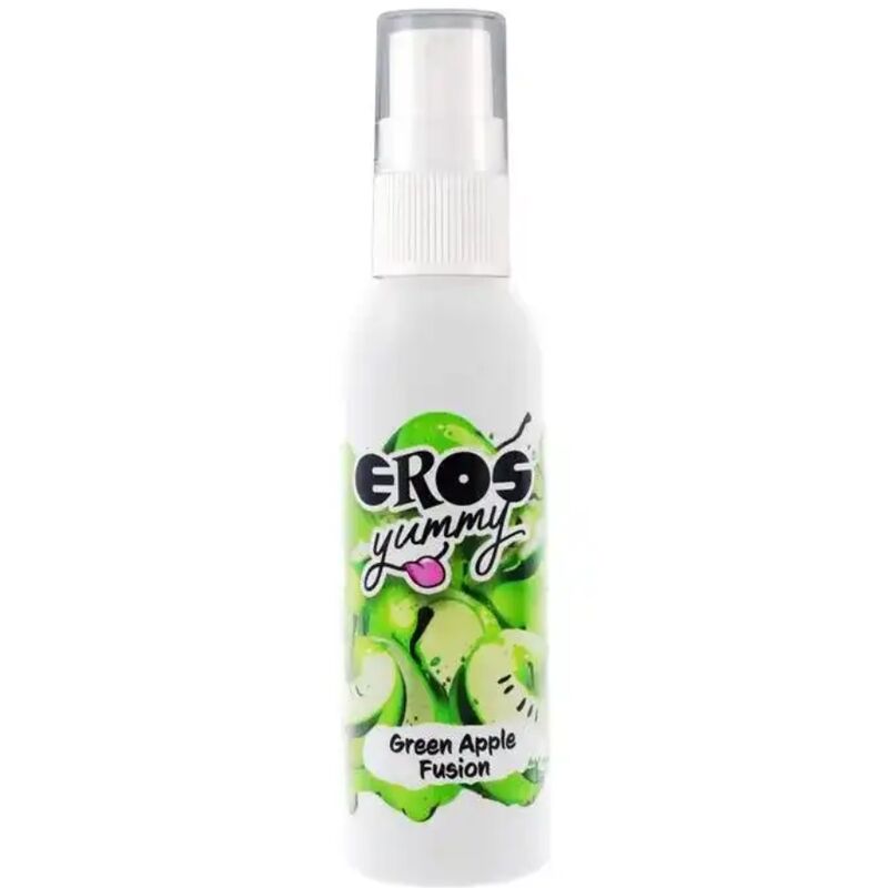 Spray Corporel Érotique Eros Yummy Pomme Verte 50ml - Eros
