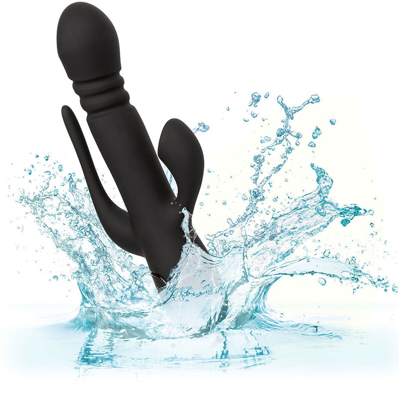 Vibrateur Triple Action Euphoria Noir - CalExotics