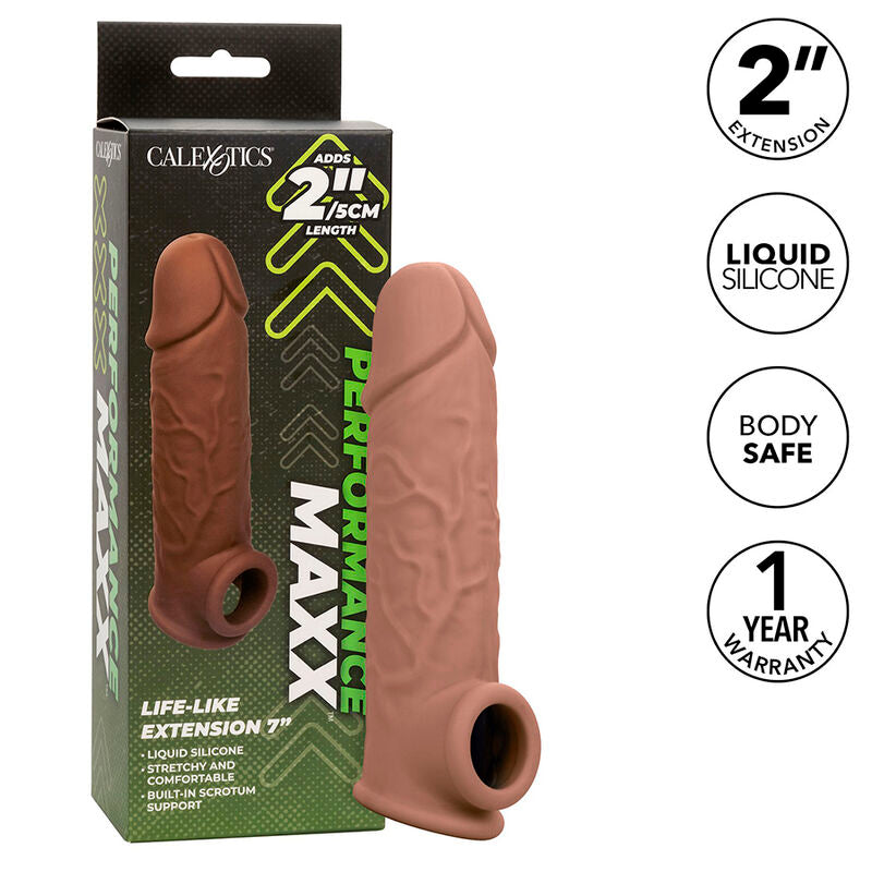 Gaine d'Extension Performance Maxx 7 Marron - CalExotics