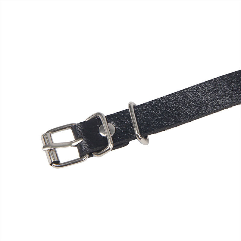 Harnais Corps Cuir Noir Chaînes Taille Unique - Subblime - SUBBLIME FETISH