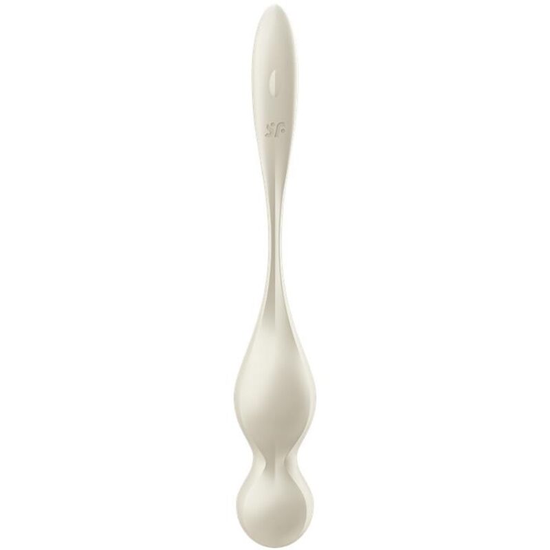 Boules de Geisha Vibrantes Love Birds 1 Blanc - Satisfyer