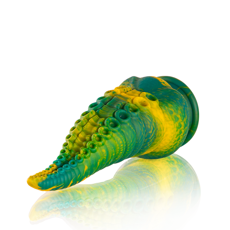 Godemichet Tentacule Vert Cetus, Petite Taille & Plaisir Mythologique - Epic