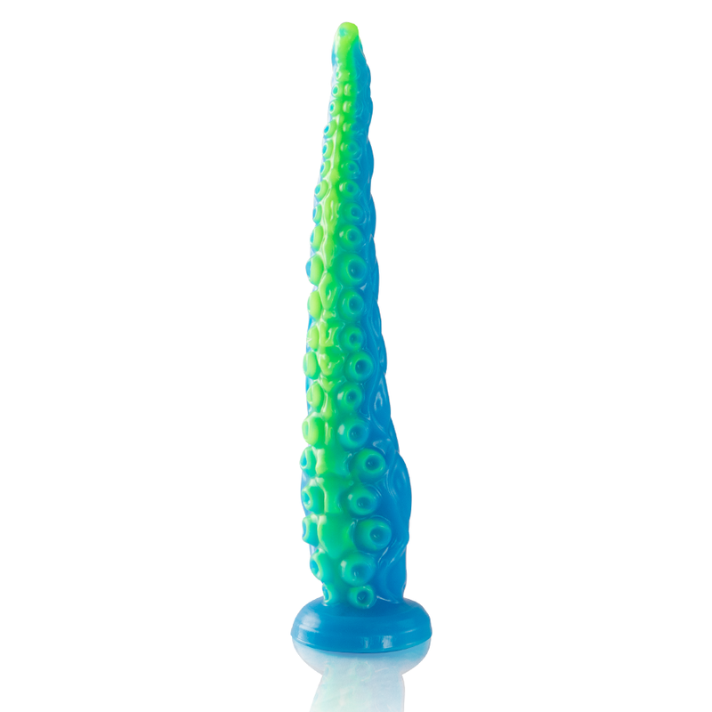 Gode ventouse tentacule grande taille Scylla - Phosphorescent - Epic