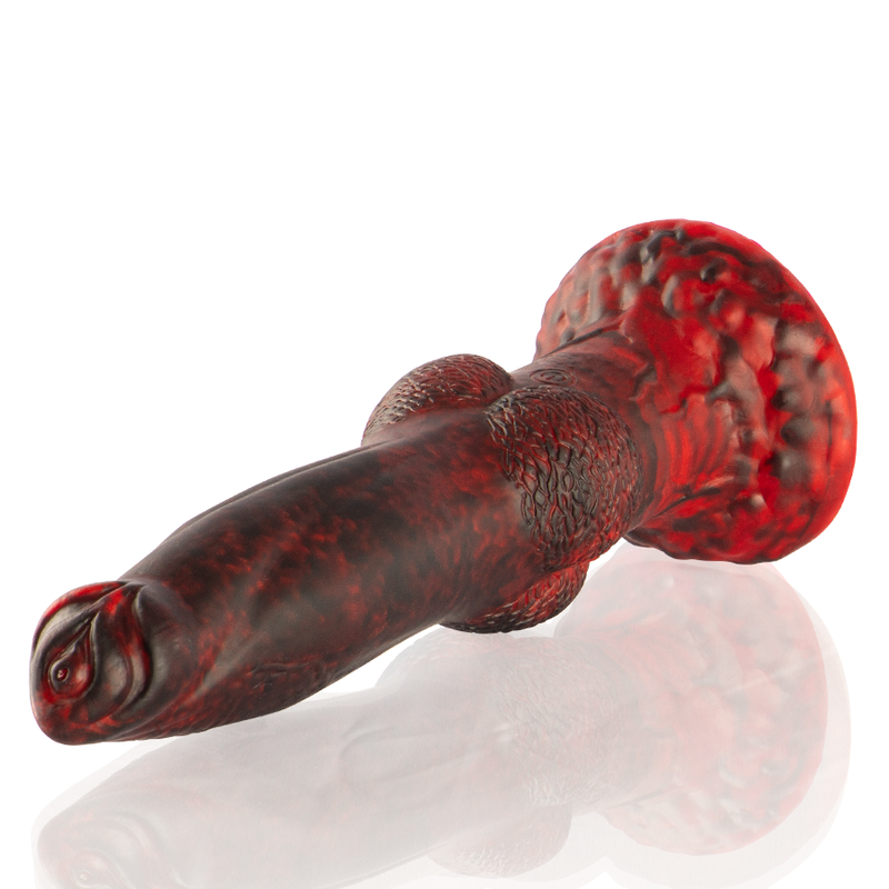 Gode Titan en Flammes, Rechargeable avec Télécommande -  Prometheus - Epic