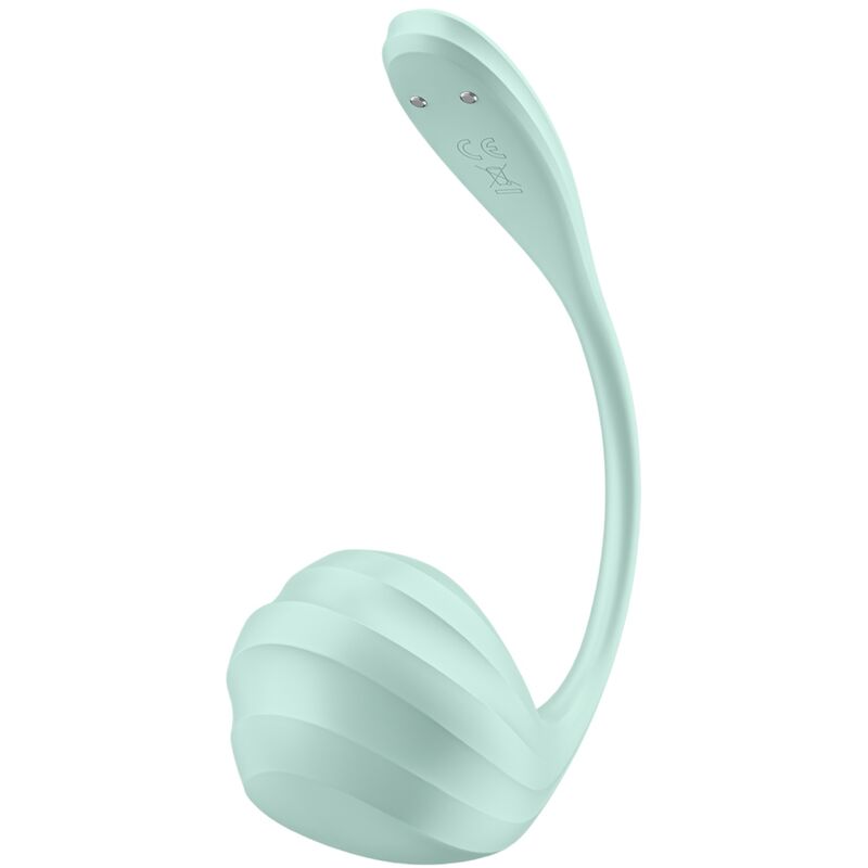 Œuf Vibrant Connecté Smooth Petal Vert - Satisfyer