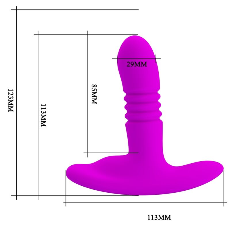 Plug Anal Vibrant Pretty Love Violet - Pretty Love