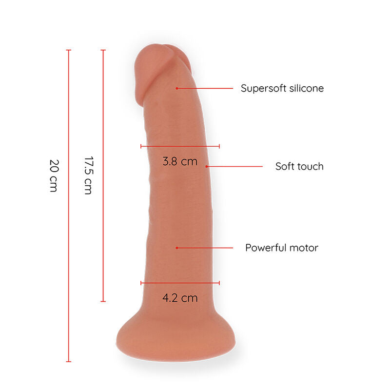 Gode Vibrant Connecté Bogotá Moyen 20cm - Oninder - ONINDER