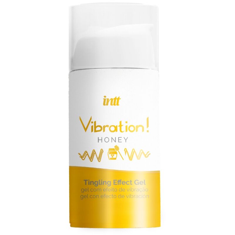 Gel Stimulant Vibration Arôme Miel 15ml - Intt