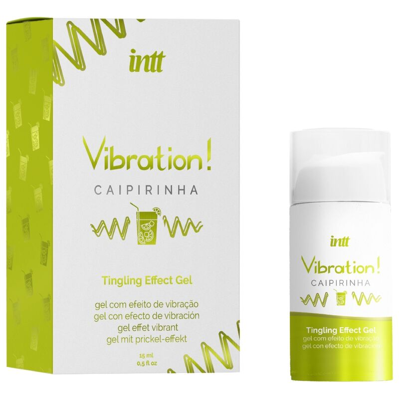 Gel Stimulant Vibrant Caipirinha Vibration! 15ml - Intt