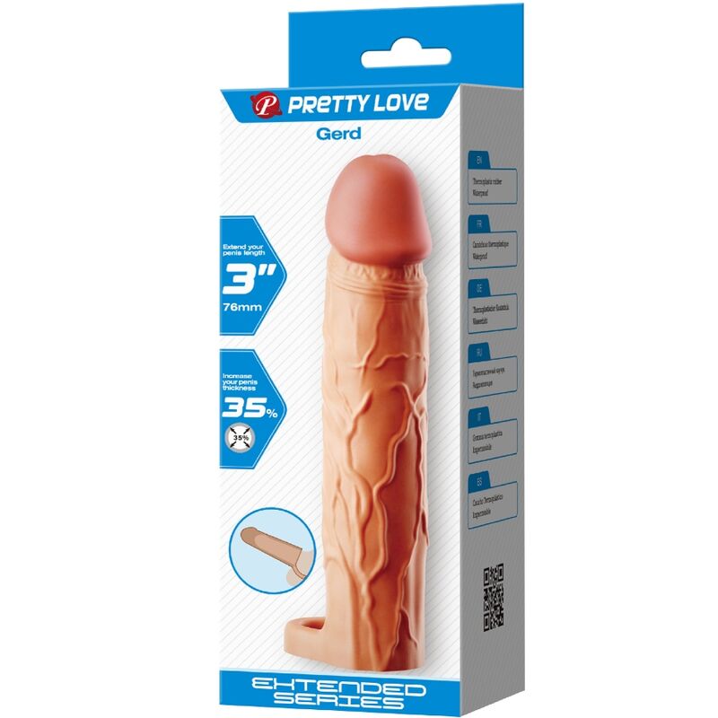 Pretty Love - Gaine pour Augmenter Taille pénis - Beige