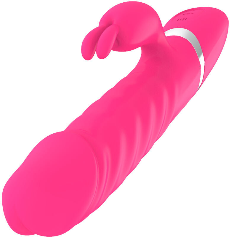 Vibromasseur Rabbit Nasty Fuchsia Chauffant - Armony - Armony