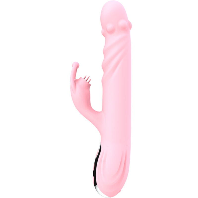 Vibrateur Fully Tongue avec Chaleur Rose - Armony - Armony