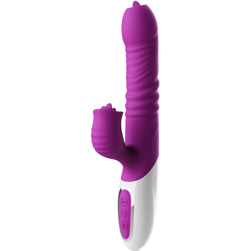 Vibrateur double langue effet chaleur Armony violet - Armony - Armony