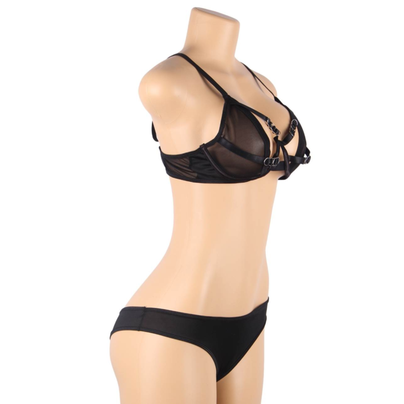 Ensemble Lingerie Transparent Subblime 2 Pièces S/M - Subblime - SUBBLIME SETS