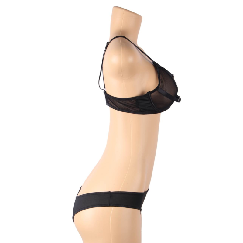 Ensemble Lingerie Transparent Subblime 2 Pièces S/M - Subblime - SUBBLIME SETS