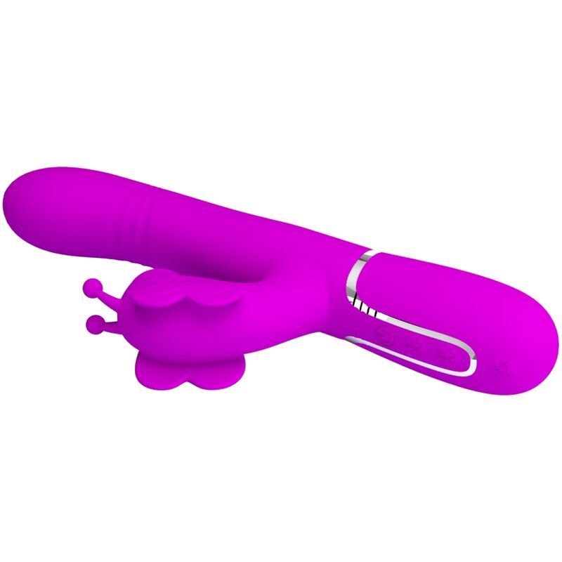 Vibromasseur Rabbit Pretty Love Papillon Fuchsia - Pretty Love