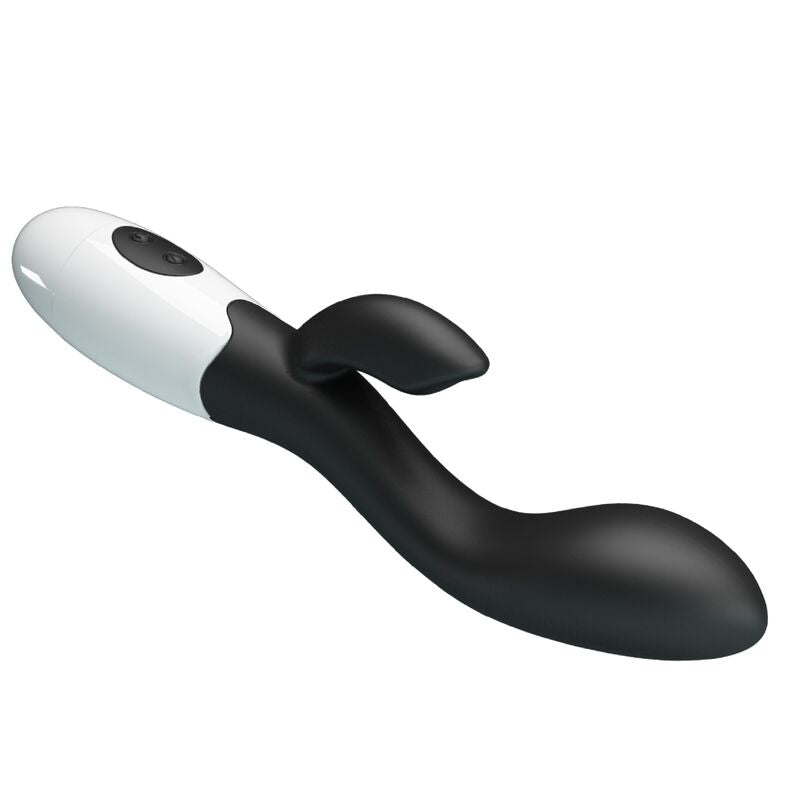 Vibromasseur Double Stimulation Brighty Noir - Pretty Love - PRETTY LOVE FLIRTATION