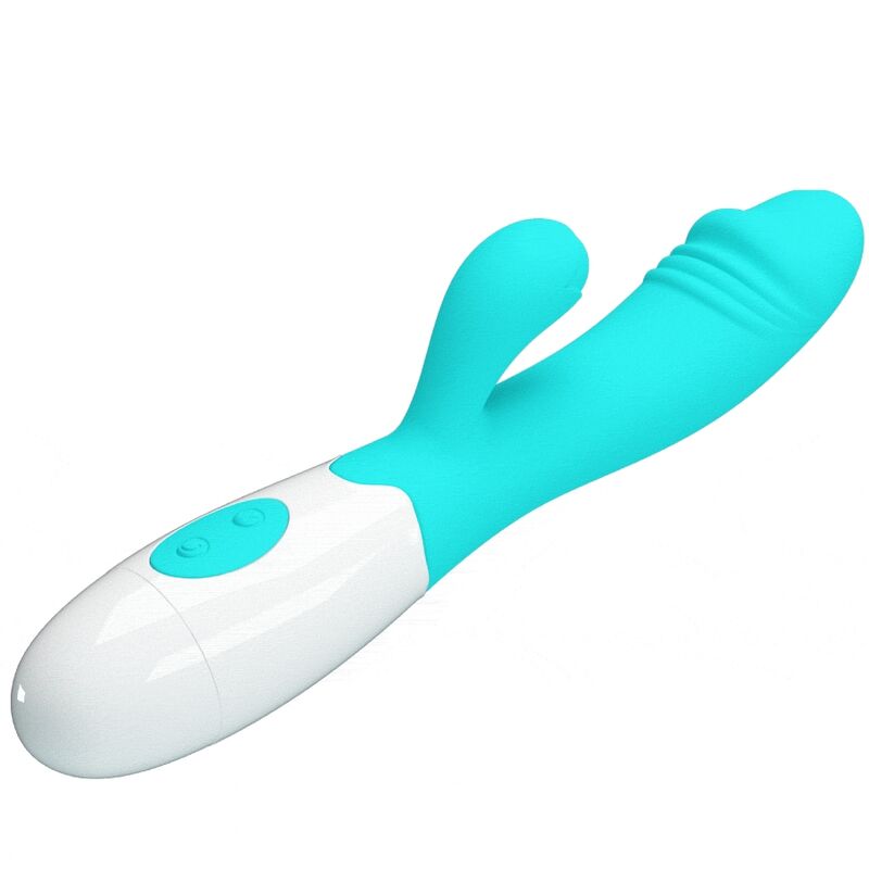 Vibrateur Rabbit Snappy G-Spot Vert Aqua - Pretty Love - PRETTY LOVE FLIRTATION
