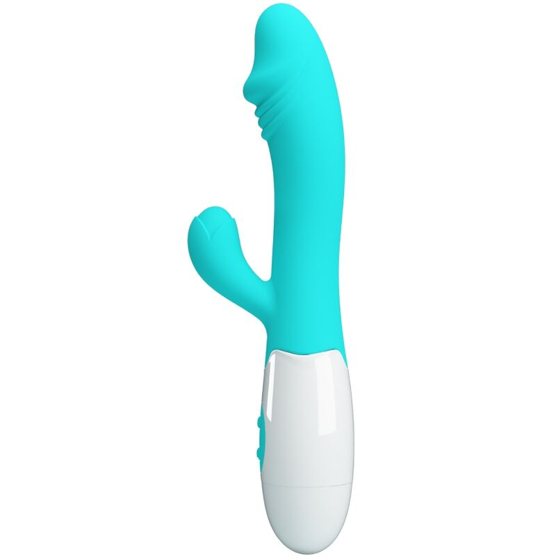 Vibrateur Rabbit Snappy G-Spot Vert Aqua - Pretty Love - PRETTY LOVE FLIRTATION