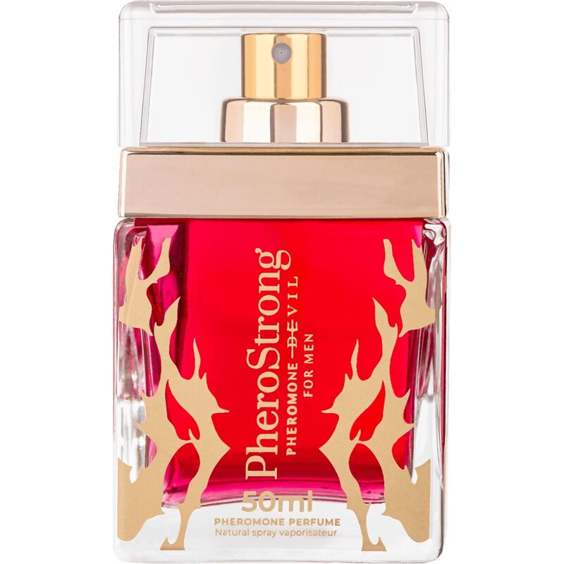 PheroStrong - Parfum avec Phéromones Homme Devil - 50 ml