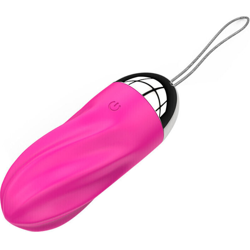 Armony – Œuf vibrant de poche en forme de spirale avec USB – Rose