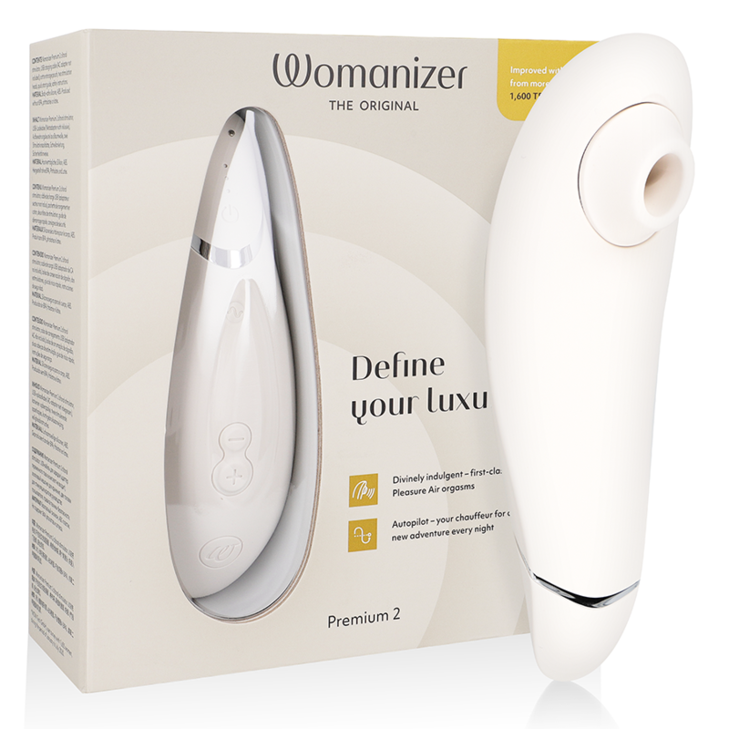 Womanizer - Premium 2 Stimulateur clitoridien | Gris chaud