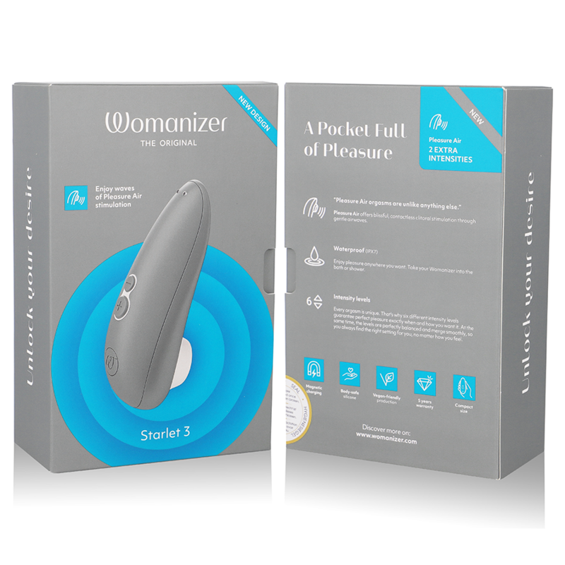 Womanizer - Starlet 3 Stimulateur pour Clitoris | Gris