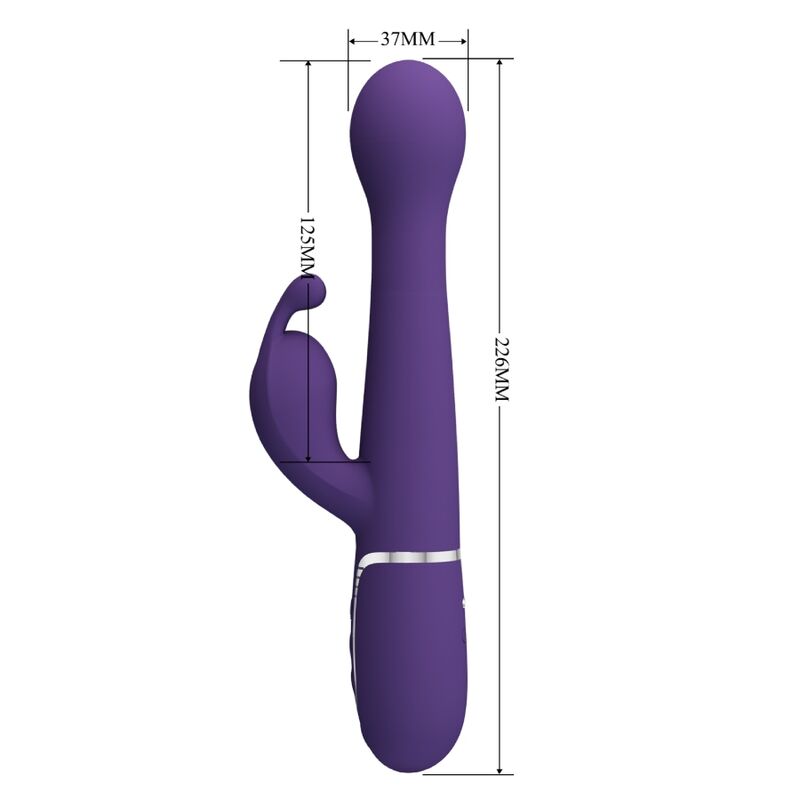 Vibromasseur Rabbit Pretty Love Dejon Violet - Pretty Love
