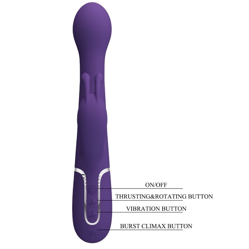 Vibromasseur Rabbit Pretty Love Dejon Violet - Pretty Love