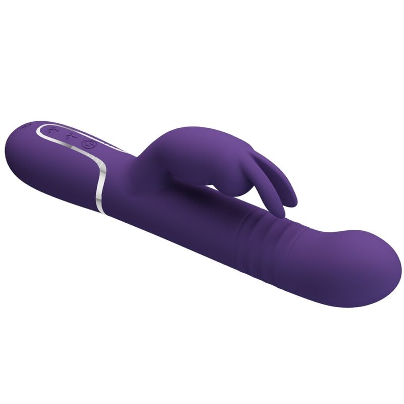 Vibromasseur Rabbit Coale 4 en 1 Violet - Pretty Love