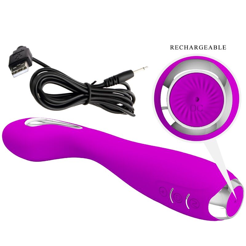 Vibrateur Électrostimulation Hector Violet - Pretty Love