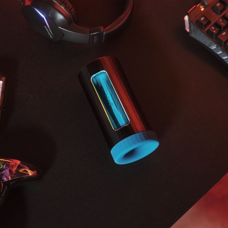 LELO - Masturbateur Masculin F1S V3 Contrôlé par l’IA - Bleu