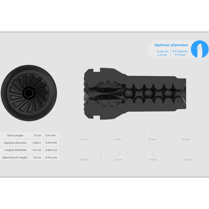 Masturbateur Connecté Kiiroo PocketBlow Noir - Kiiroo