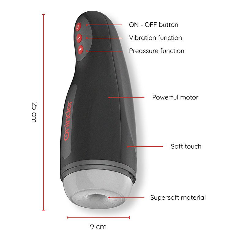 Masturbateur Rechargeable Seoul 10 Vitesses Connecté - Oninder - ONINDER